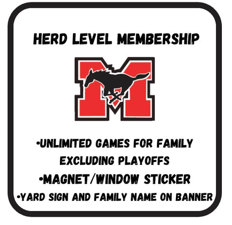 Athletic Boosters Assoc Membership — The Herd Family Pass