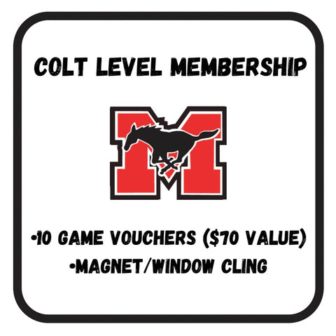 Athletic Boosters Assoc Membership — Colt Level