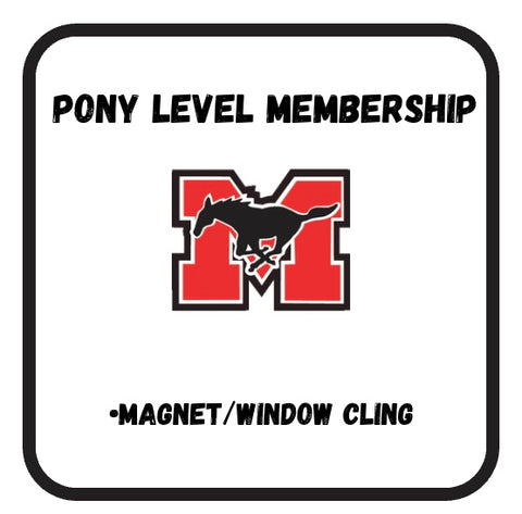 Athletic Boosters Assoc Membership — Pony Level