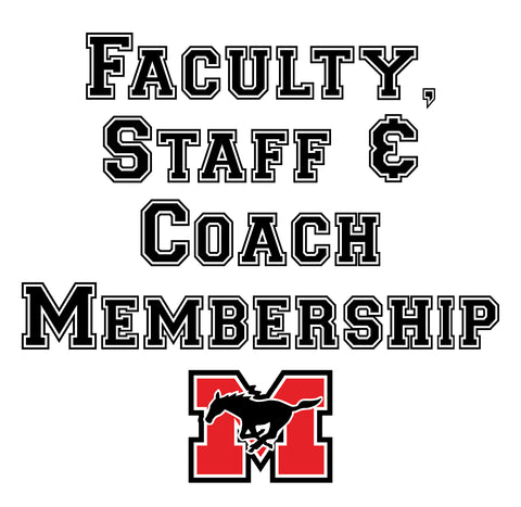 Faculty, Staff & Coach Membership